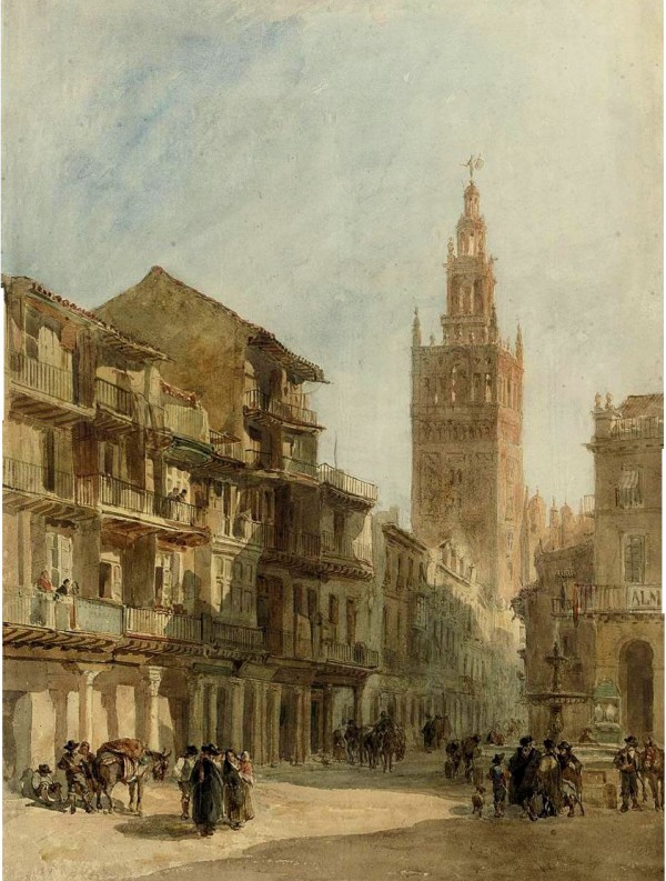 The Giralda by Edward Angelo Goodall